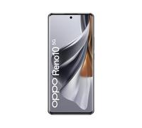 OPPO RENO10 Smartphone 5G, AI Tripla fotocamera 64+32+8MP, Selfie 32MP, Display 6.7" 120HZ AMOLED, 5000 mAh, RAM 8GB (Esp. fino 16GB) + ROM 256GB, [Versione Italia], Colore Silvery Grey