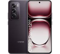 OPPO Reno12 5G AI Smartphone, Tripla fotocamera 50+8+2MP, Selfie 32MP, Display 6.7” 120HZ AMOLED FHD+, 5000mAh, RAM 24 GB (12+12) + ROM 256GB, [Versione Italia], Black Brown