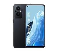 OPPO - Reno 8 Lite 5G 128 GB 8 GB Ram Dual Sim Display 6.43 pollici Full HD+ Slot Micro SD Fotocamera 64 Mpx Android Vodafone Italia Cosmic Black
