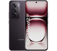 OPPO Reno12 5G AI Smartphone, Tripla fotocamera 50+8+2MP, Selfie 32MP, Display 6.7” 120HZ AMOLED FHD+, 5000mAh, RAM 24 GB (12+12) + ROM 256GB, [Versione Italia], Black Brown