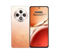OPPO Reno12 F 5G AI Smartphone, Tripla fotocamera 50+8+2MP, Selfie 32MP, Display 6.67” 120HZ AMOLED FHD+, 5000mAh, RAM 16 GB (8+8) + ROM 256GB, [Versione Italia], Amber Orange