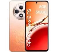 OPPO Reno12 FS 4G AI Smartphone, Tripla fotocamera 50+8+2MP, Selfie 32MP, Display 6.67” 120HZ AMOLED FHD+, 5000mAh, RAM 16 GB (8+8) + ROM 512GB, [Versione Italia], Amber Orange