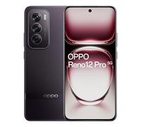 OPPO Reno12 Pro 5G AI Smartphone, Tripla fotocamera 50+50+8MP, Selfie 50MP, Display 6.7” 120HZ AMOLED FHD+, 5000mAh, RAM 24 GB (12+12) + ROM 512GB, [Versione Italia], Nebula Black