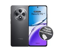 OPPO Reno12 Fs 4G AI Smartphone, Tripla fotocamera 50+8+2MP, Selfie 32MP, Display 6.67” 120HZ AMOLED FHD+, 5000mAh, RAM 16 GB (8+8) + ROM 512GB, [Versione Italia], Matte Gray