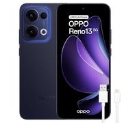 OPPO Reno13 5G AI Smartphone, Tripla fotocamera 50+8+2MP, Selfie 50MP, Display 6.59” 120HZ AMOLED FHD+, 5600mAh, RAM 12GB(Esp4GB/8GB/12GB)+ROM 256GB, [Versione Italia], Luminous Blue