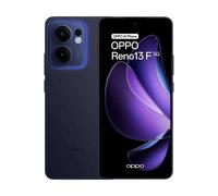 OPPO Reno13 F 5G AI Smartphone, Tripla fotocamera 50+8+2MP, Selfie 32MP, Display 6.67” 120HZ AMOLED FHD+, 5800mAh, RAM 8GB(Esp4GB/6GB/8GB)+ROM 256GB, [Versione Italia], Luminous Blue