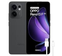 OPPO Reno13 F 5G AI Smartphone, Tripla fotocamera 50+8+2MP, Selfie 32MP, Display 6.67” 120HZ AMOLED FHD+, 5800mAh, RAM 8GB(Esp4GB/6GB/8GB)+ROM 256GB, [Versione Italia], Graphite Grey