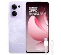 Oppo Reno13 FS 5G Smartphone sbloccato con IA, 12 GB di RAM + 512 GB, display AMOLED da 6,67" a 120 Hz, fotocamera 50 MP, IP69, batteria da 5.800 mAh, ricarica rapida da 45 W, versione spagnola