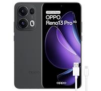 OPPO Reno13 Pro 5G AI Smartphone, Tripla fotocamera 50+50+8MP, Selfie 50MP, Display 6.83” 120HZ AMOLED FHD+, 5800mAh, RAM 12GB(Esp4GB/8GB/12GB)+ROM 512GB, [Versione Italia], Graphite Grey