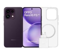 OPPO Reno16 FS, 8+512GB, 512 GB, Nero, Viola