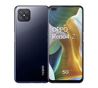 OPPO Reno Reno4 Z Smartphone 5G, 184g, Display 6.57" FHD+ LCD, 4 Fotocamere 48MP, RAM 8GB + ROM 128GB non Espandibile, Batteria 4000mAh, Ricarica Rapida, Dual Sim, [Versione Italiana], Ink Black