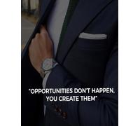 OPPORTUNITIES DON'T HAPPEN, YOU CREATE THEM: Daily To Do List, notebook planner, Daily Journal, Daily Reflection