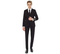 OppoSuits Bambino Men Suit Set di Pantaloni Eleganti da Lavoro, Black Knight, 14