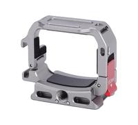 OPPWONG Adattatore per Gabbia di Espansione in Lega di Alluminio con Foro per Vite da 1/4 di Pollice per Fotocamera Tascabile 3/4 per Riprese D'azione