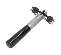 OPPWONG Apri Cassa Dell'orologio, Chiave a Forma di T a 2 Poli con Scala Regolabile e 4 Morsetti, Strumento di Riparazione per Rimuovere la Copertura Posteriore in Lega di Alluminio