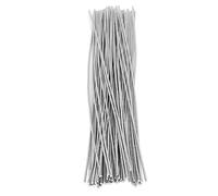 OPPWONG Asta di Brasatura in Alluminio, 50 Pcs Filo di Saldatura del Nucleo di Metallo a Bassa Temperatura di Saldatura a Bassa Saldatura Asta di Brasatura Universale per Progetti di
