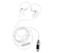 OPPWONG Auricolari da Gioco Cablati, Cuffie HiFi con Isolamento Acustico di Tipo C, Auricolari con Cavo a 2 Pin Rimovibili con Chip DAC e Microfono Integrati, Ideali per Giochi, Musica e Smartphone
