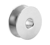 OPPWONG Bobine per Cucire in Metallo da 100 Pezzi, Bobine Universali per Macchine da Cucire Industriali, per Avvolgitori per di Filato, Ideali per Macchine da (ferro 2)