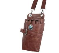 OPPWONG Borsa a Forbice per Parrucchiere, Supporto per Forbice della Custodia a Forbina da Barbiere, Strumenti per Parrucchiere Contesa Grande capacità di Grande capacità per Utensili da con Cintura