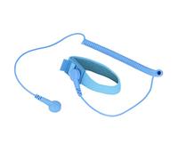 OPPWONG Bracciale Riutilizzabile a Prova di elettricità Statica con Cinturino da Polso ESD con Acciaio Inossidabile per Apparecchiature Elettroniche (BLUE)