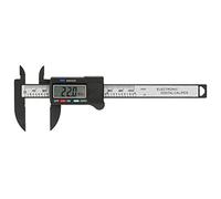 OPPWONG Caliper Digitale, Righello Elettronico 100 Mm Mm di Misurazione di Misurazione Millimetro Righello con un Grande Pulsante di Schermo LCD per Conversioni Millimetriche per