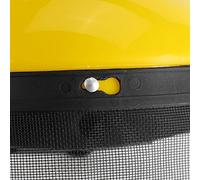 OPPWONG Cappello per Casco di Sicurezza con Visiera Integrale in Rete per Lavori di Disboscamento e Silvicoltura, vestibilità Regolabile, Materiali Durevoli