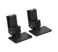 OPPWONG Cerniere Parapolvere per Giradischi da 2 Pezzi, Cerniere di Ricambio Antiruggine, di Supporto a 45 Gradi per Technica LP120, LP60X, LP140, LP5, LP3, LP70X Direct Drive Professional