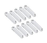 OPPWONG Chip COB LED da 10 Pezzi, Perline per Lampada a Striscia Ad Alta luminosità 12V 2W, Perline Luminose con Substrato in Alluminio per Illuminazione Auto, Lampade Fai da Te e Luci Giocattolo