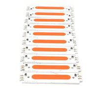 OPPWONG Chip COB LED da 10 Pezzi, Perline per Lampada a Striscia Ad Alta luminosità 12V 2W, Perline Luminose con Substrato in Alluminio per Illuminazione Auto, Lampade Fai da Te e Luci Giocattolo