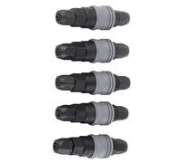 OPPWONG Compressore dell'Aria Rapporti Rapido Collegamento Rapido Scollegamento Acqua Tonni per Tubo Ad Aria Connetti Rapida C Tipo di Blocco Self 5 Set Pneumatico Connettore Tambulato Cuci