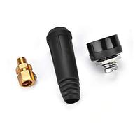 OPPWONG Connettori di Cavo di Saldatura, Connettore del Pannello di Saldatura TIG Set Set Connector Cavo Adattatore di Saldatura Adattatore di Saldatura Adattatore Rapido per (DKJ10-25)