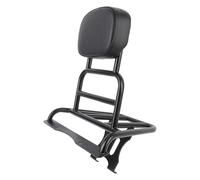 OPPWONG Cuscino Schienale Posteriore Portapacchi, Supporto Stabile Schienale Imbottito Portapacchi in Acciaio Al Carbonio Antiruggine con Design Ergonomico Nessuna Foratura Necessaria, Ideale per (#2)