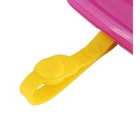 OPPWONG Custodia Portatile per Salviette Umidificate da Viaggio Dispenser Leggero per Carrozzina e Culla Realizzato in Resistente Materiale PP (Scatola rosa rossa)