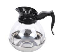 OPPWONG Decanter per caffè 1600 Ml, Caraffa per caffè con Riscaldamento Commerciale per Ufficio |Base in Acciaio Inossidabile, Filtro Antigoccia, Caraffa Decanter Isolata per Uso Domestico in