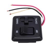 OPPWONG Dimmer per Luce, Interruttore a Levetta per Lampada a Incandescenza Alogena a LED da 60 W con Materiale Plastico ABS, per Illuminazione di Strisce Marine per Camion