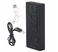 OPPWONG Dispositivo di Voce Preciso Scheda Portatile per Telefono Cellulare Computer Portatile, 7 Cambi di Voce, Plug and Play per Piattaforma di Gioco, ABS, 70x35x11 Mm