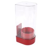 OPPWONG Distributore di Bicchieri di Carta, Design a Montaggio a Parete | Erogazione automatica, frontale trasparente, contiene 40-50 tazze, materiale ABS, configurazione rapida