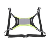 OPPWONG Gilet Illuminato a LED, Luci Sul Pannello Flash con Suono e Fremito Intensità della Batteria Carica da 2 a 3 Ore Bagliore da 4 a 6 Ore Batteria Scarica Spegnimento Automatico (GRAY)