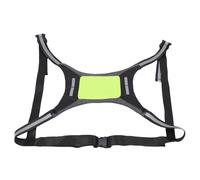 OPPWONG Gilet Illuminato a LED, Luci Sul Pannello Flash con Suono e Fremito Intensità della Batteria Carica da 2 a 3 Ore Bagliore da 4 a 6 Ore Batteria Scarica Spegnimento Automatico (YELLOW)