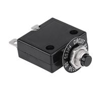 OPPWONG Interruttore, Pulsante di Ripristino dell'Interruttore con Pulsante Push Manuale di Ripristino Termico per Protezione di Sovraccarico di Corrente (15A)