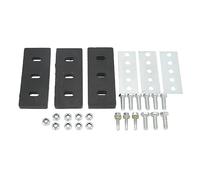OPPWONG Kit Girante Universale per Spazzaneve da 3/8 Pollici 3, Kit di Modifica della Macchina a 2 Stadi con Strisce di Gomma Rinforzate per Eliminare
