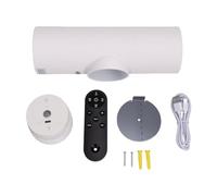 OPPWONG Lampada da Parete a LED, Luci Telecomandate, Controllo Touch, 3 Temperature di Colore, Batteria Ricaricabile da 5000 MAh, Supporto Magnetizzato con Funzione Timer, per Camera da (WHITE)