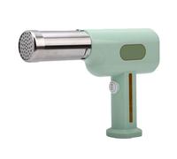 OPPWONG Macchina per Pasta Elettrica, 5 Stampi Intercambiabili per Formati di Pasta Versatili, Macchina per Tagliatelle in Acciaio Inossidabile con Batteria Incorporata, Portatile