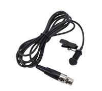 OPPWONG Microfono Lavalier, Microfono a Condensatore Unidirezionale su da Bavero, Lavalier da Bavero con Interfaccia XLR, Ideale per Sistemi Microfonici Wireless, Conferenze e Interviste Sul Palco