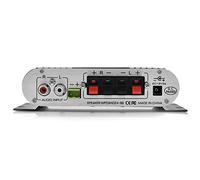 OPPWONG Mini HiFi 2.1 Amplificatore di Potenza Automatico per Bassi Stereo in Alluminio per per Auto Domestica (BLACK)