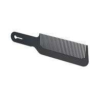 OPPWONG Pettini Professionali Barbiere in Plastica, Pettine per Acconciature per Taglio Capelli, Pettine Lavabile Antistatico Durevole con Colore Bianco Nero, Ideale per Parrucchiere a Casa, 22 Cm