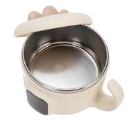 OPPWONG Portapranzo Elettrico, Scaldavivande Portatile da 400 Ml con Temperatura Regolabile e Funzione Automatica, Scaldavivande da Viaggio, Ideale per Interni, Esterni e Viaggi