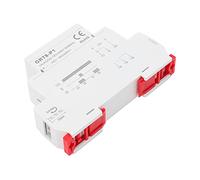 OPPWONG Pulse Time Relay Switch per Controllo Industriale, 12V a 240V | Ritardo regolabile da 0,1 s a 100 giorni, indicatore di stato LED, timer su guida DIN