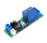 OPPWONG Relay di Ritardo del Tempo, 0,2S a 100s Modulo Interruttore di Orario di Ritardo Regolabile Modulo 12V Timer Pompa Avvio del relè Timing Scheda del Modulo per il Controllo