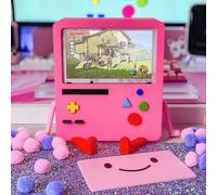 OPPWONG Scatola da Gioco Classica per Bambini Compatta e Portatile, Set Non da Gioco per Bambini Dai 3 Anni in su, Scatola con Opzioni di Colore Rosa Blu con Design Divertente, Ideale Come Regalo